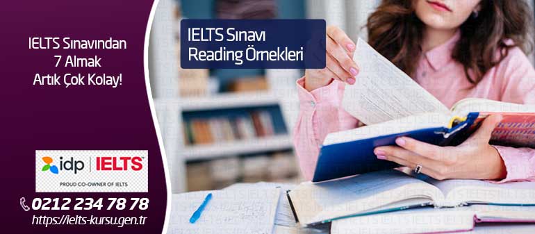IELTS Reading Ornekleri